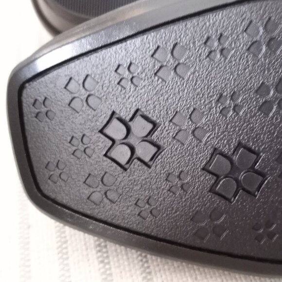 'NATURALIZER' N-5 'DOVE' Black Leather Ballet Wedge Size 8.5M New Without Box - Picture 6 of 14